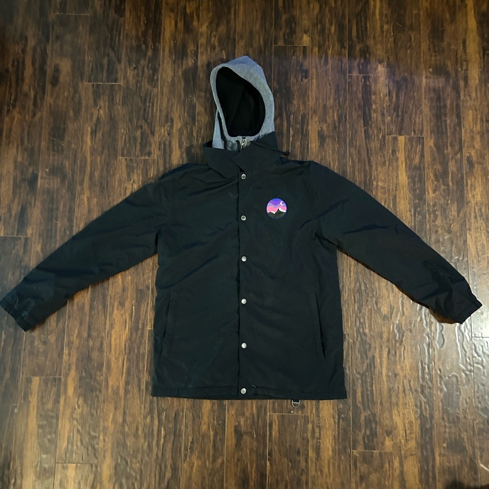 Empyre Black Waterproof Jacket - Picture 3 of 5